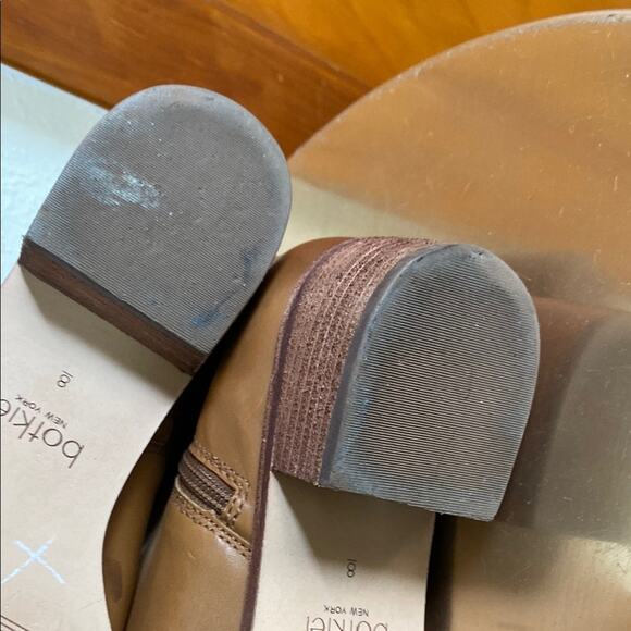 Botkier | Ramona Style Brown Leather Ankle Boots - Size 8 - Picture 16 of 16